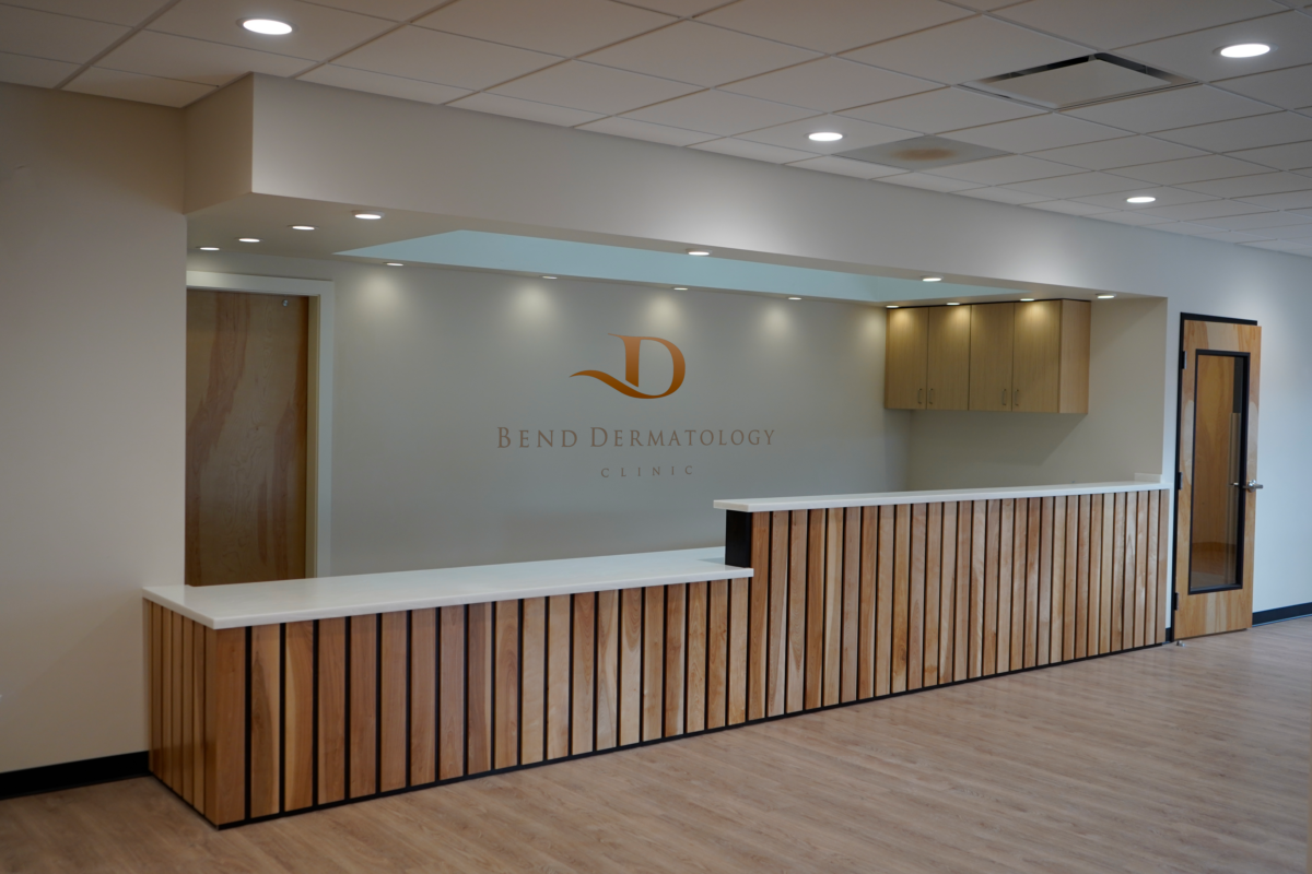 Bend Dermatology's Redmond Location Lobby